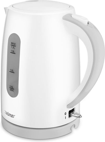 Zelmer ZCK7616S Kettle 1.7lt 2200W White