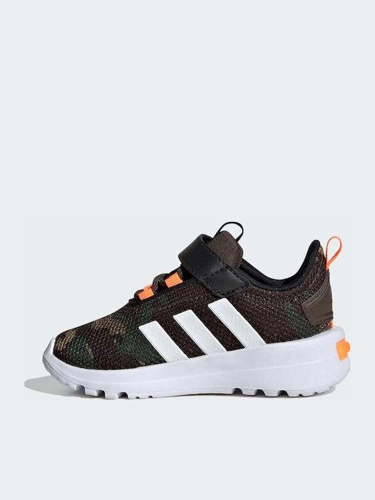 Racer TR23 Αθλητικά Παιδικά Παπούτσια Running με Σκρατς Shadow Olive / Cloud White / Screaming Orange