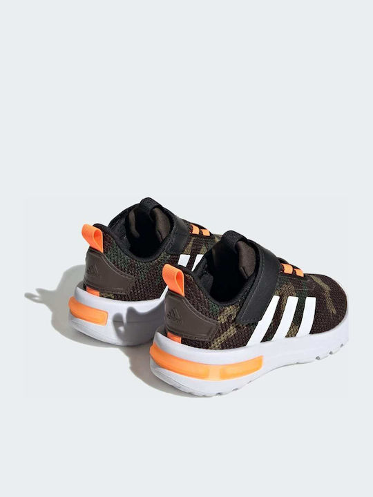 Racer TR23 Αθλητικά Παιδικά Παπούτσια Running με Σκρατς Shadow Olive / Cloud White / Screaming Orange