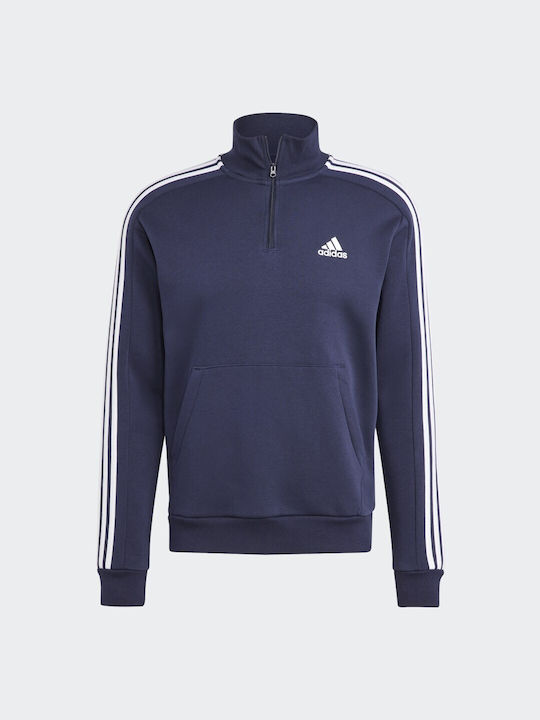 Adidas Essentials Men's Sweatshirt with Pockets Legend Ink