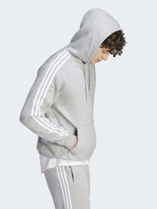 Essentials Sweatshirt With Hood Medium Grey Heather