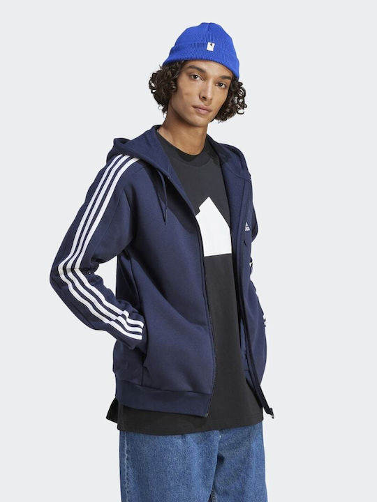 Essentials Hoodie Jacket Legend Ink