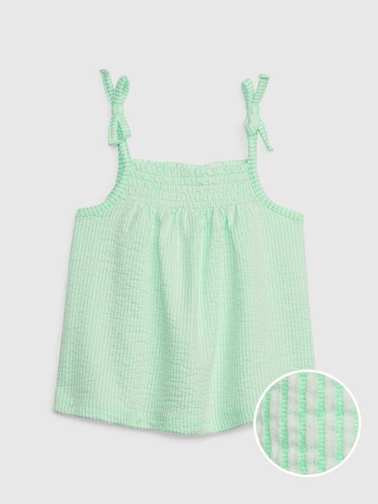 GAP Kids Blouse Sleeveless Green