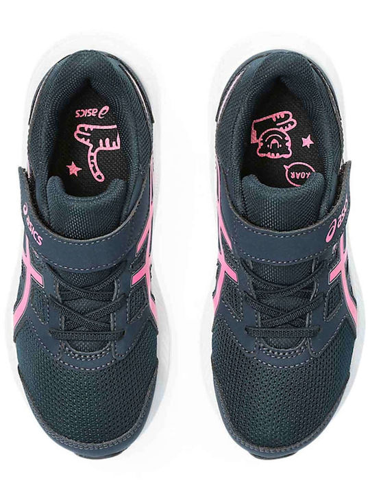 Jolt 4 PS Kids Sports Shoes Running with Hoop & Loop Closure Blue