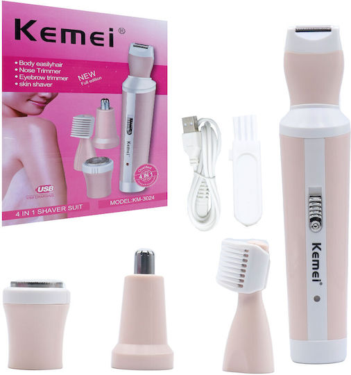 Kemei Trimmer Rechargeable KM-3024