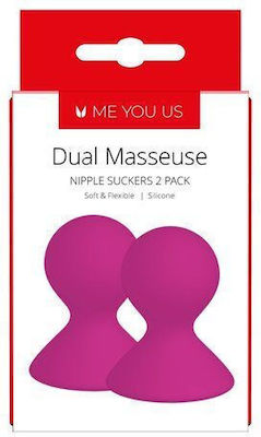 Kinx Dual Masseuse Nipple Suckers Purple