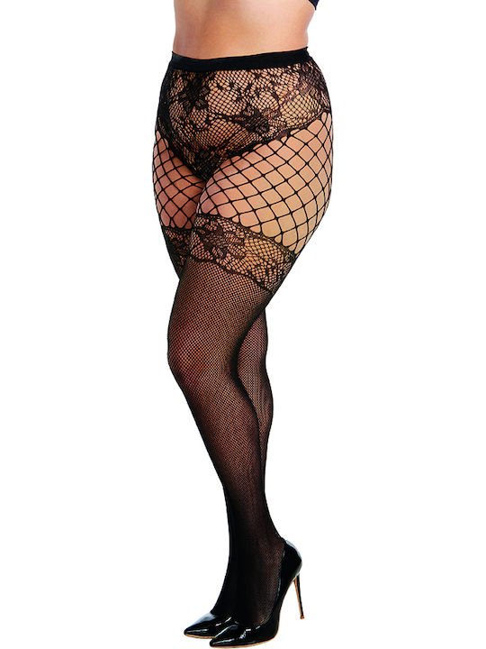 Dreamgirl Sexy Strumpfhosen Schwarz