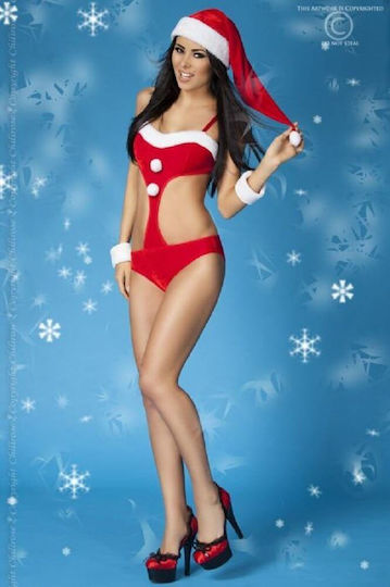 Chilirose Christmas Body Red/White