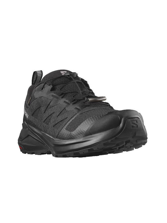 X-Adventure GTX Sport Shoes Trail Running Black Waterproof with Gore-Tex Membrane