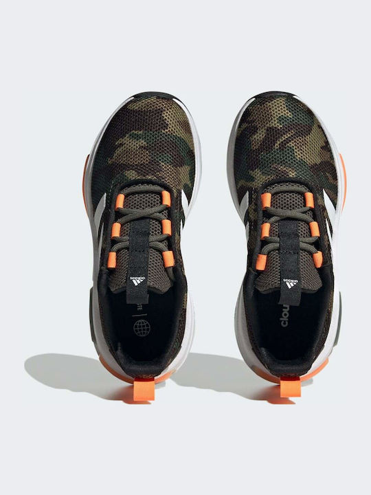 Racer Παιδικά Sneakers Shadow Olive / Cloud White / Screaming Orange