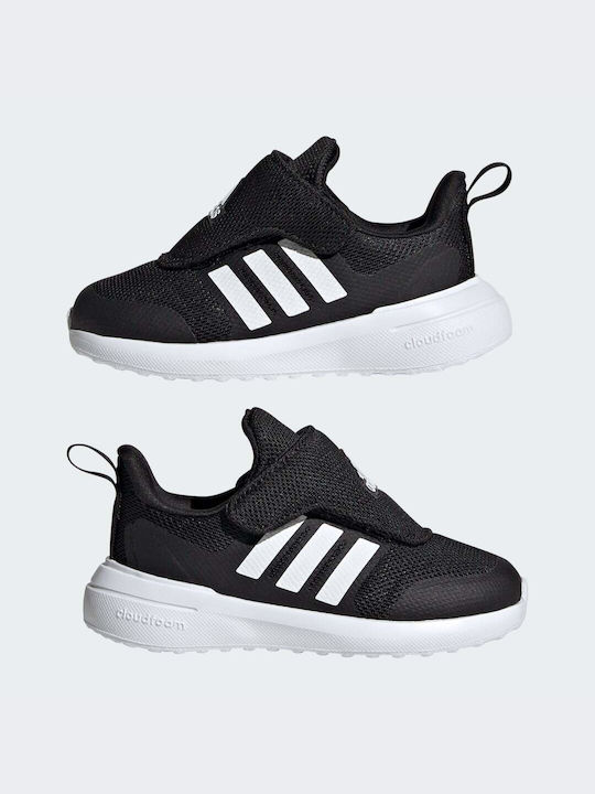 Adidas Kinder-Sneaker Fortarun 2.0 mit Klettverschluss Core Black / Cloud White