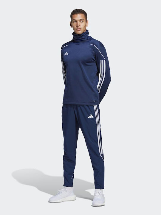 Tiro 23 League Woven Jogginghose Glänzend mit Gummizug Marineblau
