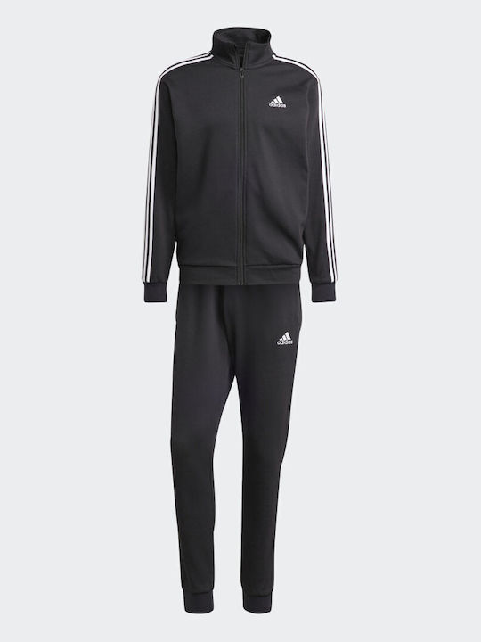 3-Stripes Σετ Φόρμας με Λάστιχο Μαύρο