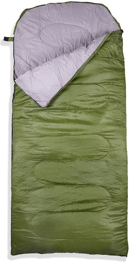 New Camp Sleeping Bag Ημίδιπλο 2 Εποχών Menalo XL Khaki