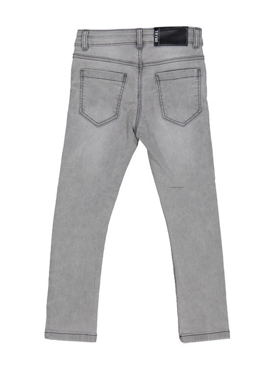 Birba Trybeyond Kids' Grey Jeans Trousers