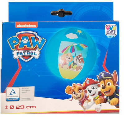 Paw Patrol Φουσκωτή Μπάλα Θαλάσσης σε Μπλε Χρώμα 29 εκ. (Διάφορα Χρώματα)