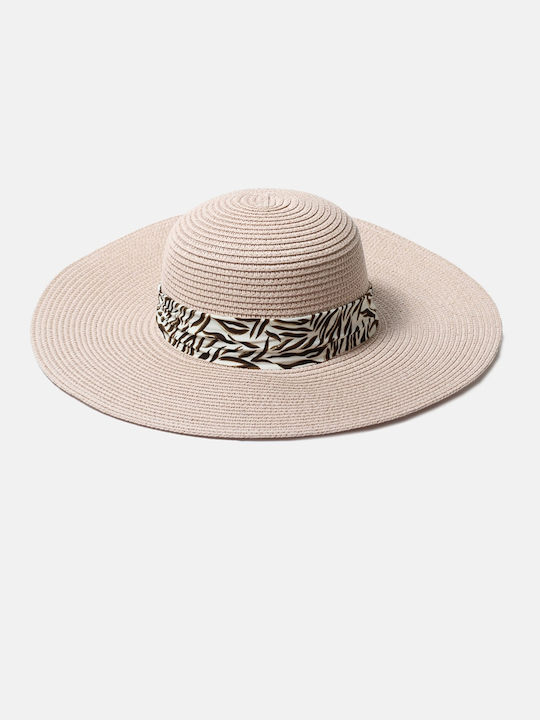 InShoes Wicker Women's Hat Pink