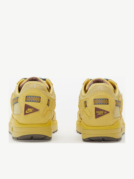 Air Max 1 Travis Scott Cactus Jack Ανδρικά Sneakers Saturn Gold / Tea Tree Mist / Tent