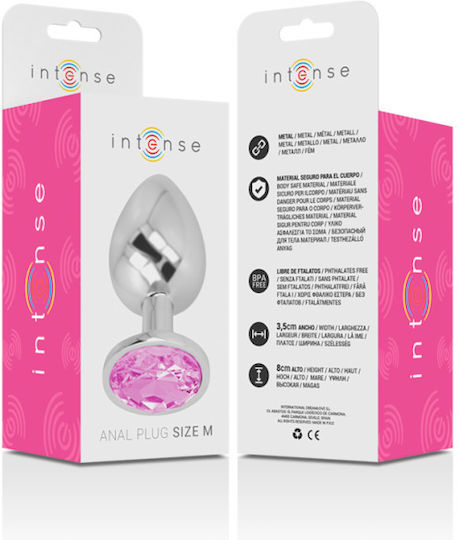 Intense Anal Plug Medium Pink