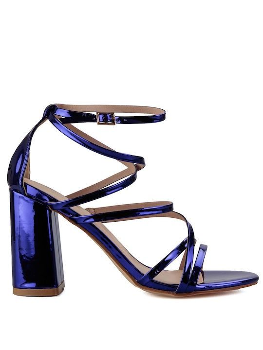 Silia D Patent Leather Women's Sandals Purple