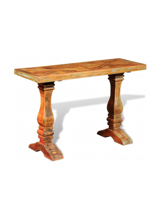 Solid Wood Console Table L120xW40xH76cm