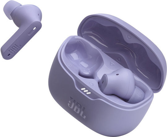 JBL Tune Beam In-ear Bluetooth Handsfree Earphones with Sweat Resistance and Charging Case Purple