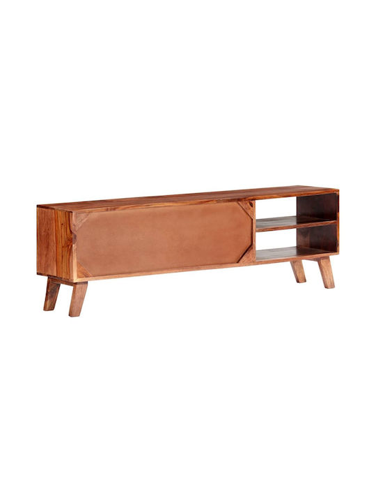 TV-Ständer aus Massivholz Braune M140xT30xH45cm