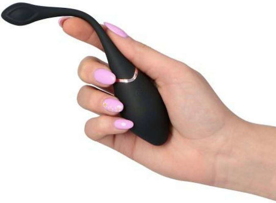 Toyz4lovers Power Pocket Sinner Egg Вибратор Яйца с Дистанционно Управление 17см Черен