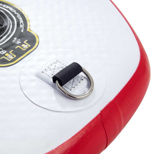 vidaXL Hydro-Force Compact Surf 8 Φουσκωτή Σανίδα SUP με Μήκος 2.43m Πολύχρωμη