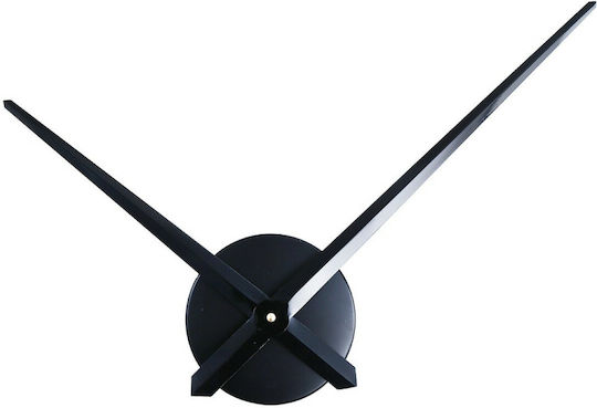 3D 3D Wall Clock Sticker Plastic Silver 3D 3D Wall Clock Sticker Plastic Silver