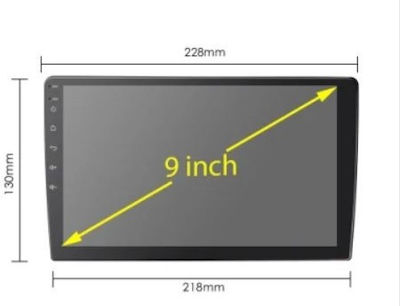 CARAV Industries Inc. DIN Fascia Panels 2 Din Compatible with Screen 9" for Hyundai i20