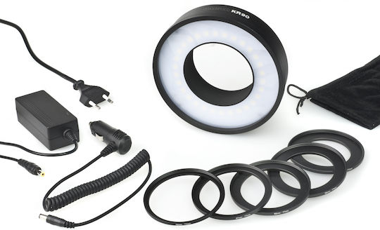 Ring KR90 Ring Light 3cm with Desktop Tripod and Mobile Phone Holder