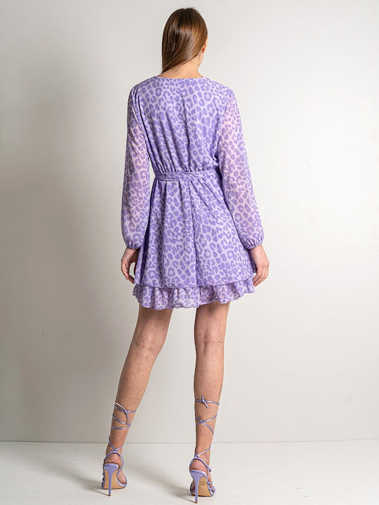 InShoes Mini Kleid Wickel Lilac