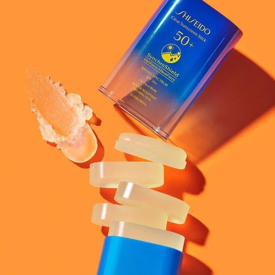 Shiseido Clear Стик UV Protector WetForce Водоустойчив Слънцезащитен Стик За Лице И Тяло SPF50 20гр