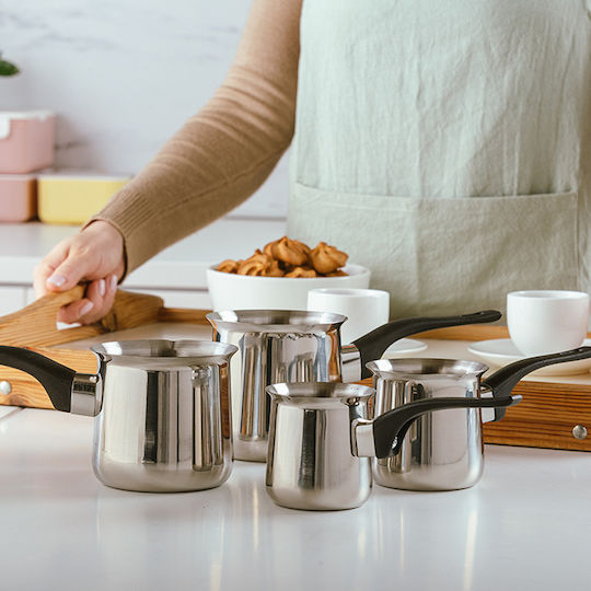 Nava Coffee Pot made of Stainless Steel Acer in Silver Color 340ml