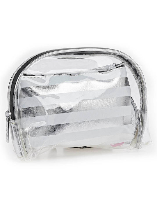 Men's Toiletry Bags Black with Transparency