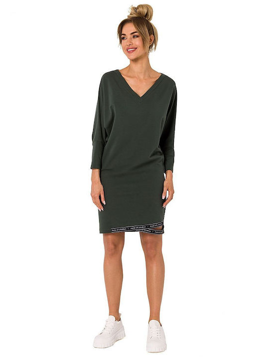 MOE M732 Mini Rochie Verde