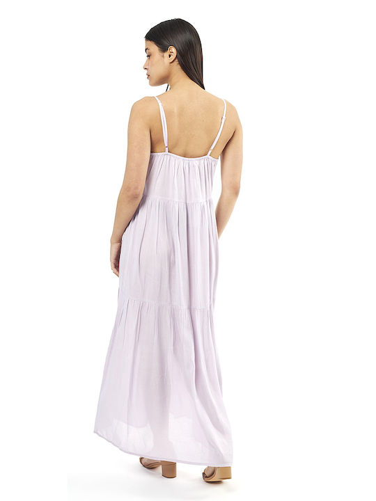 Verde Summer Maxi Dress Purple