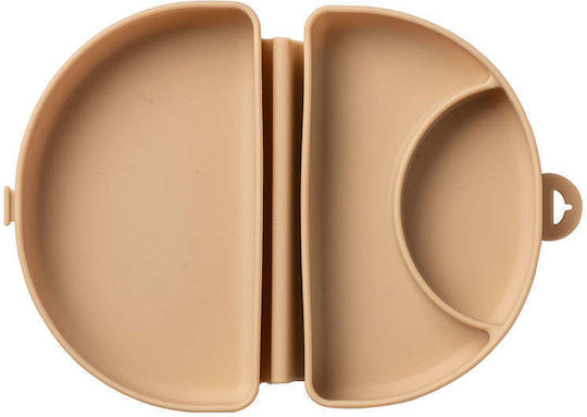Miniware Baby Food Plate made of Silicone Beige