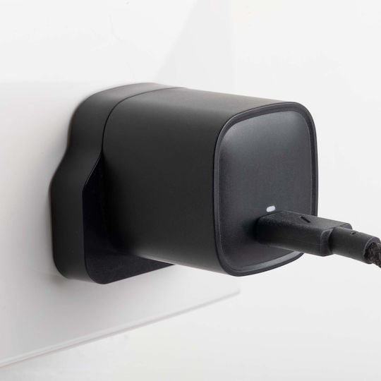 Native Union Зарядно без кабел GaN с USB-C порт 30W Power Delivery Черен (Fast GaN)