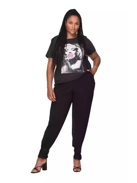 Only Marilyn Monroe Femeie Tricou Negru