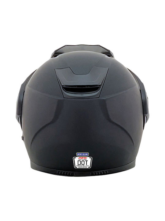 Afx FX-111DS Motorradhelm Aufklappbar DOT / ECE 22.05