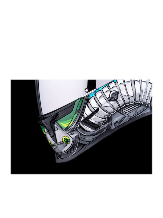 Icon Airframe Pro Outbreak Мотоциклетна каска Full Face DOT / ECE 22.05 1580гр