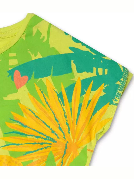 Kinder-Set mit Shorts Sommer 2Stück Grün
