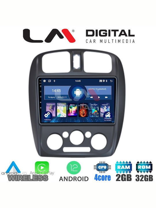 LM Digital Car Audio System for Mazda 323 1999-2004 (Bluetooth/USB/WiFi/GPS/Apple-Carplay/Android-Auto) with Touch Screen 9"