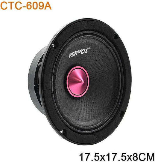 PerVoi CTC-609A Ηχείο Αυτοκινήτου 6.5" με 300W RMS (Midrange)