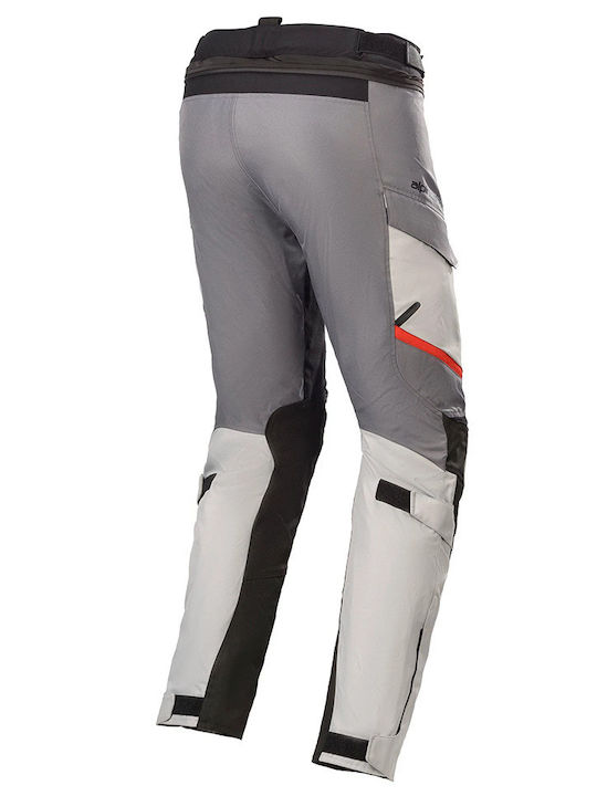 Alpinestars Andes V3 Drystar Bărbați Pantaloni Motocicletă 4 Anotimpuri Impermeabil Ice Gray/Dark Gray