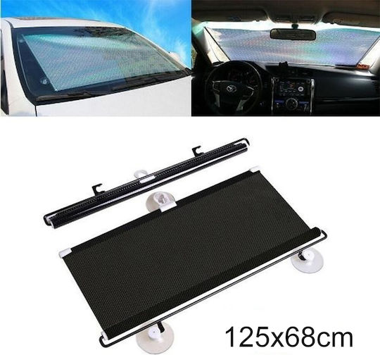 Auto-Sonnenblende mit Saugnapf 125x68cm