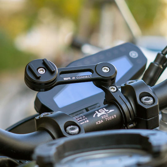 SP Connect Moto Bundle Motorcycle Cellphone Mount with Clip for Steering Wheel