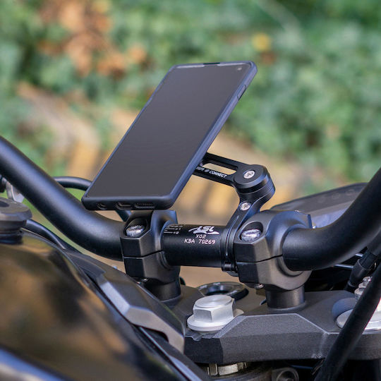 SP Connect Moto Bundle Motorcycle Cellphone Mount with Clip for Steering Wheel